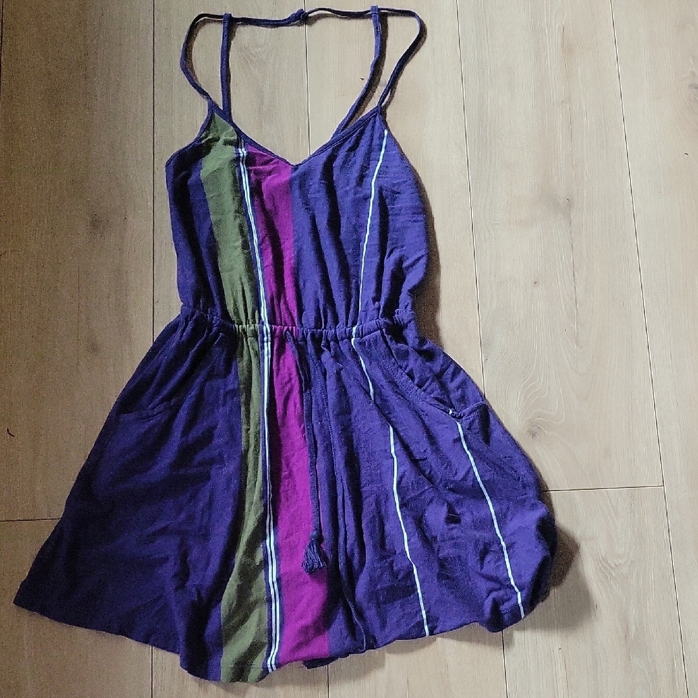 Roxy Multicolor Striped Dress